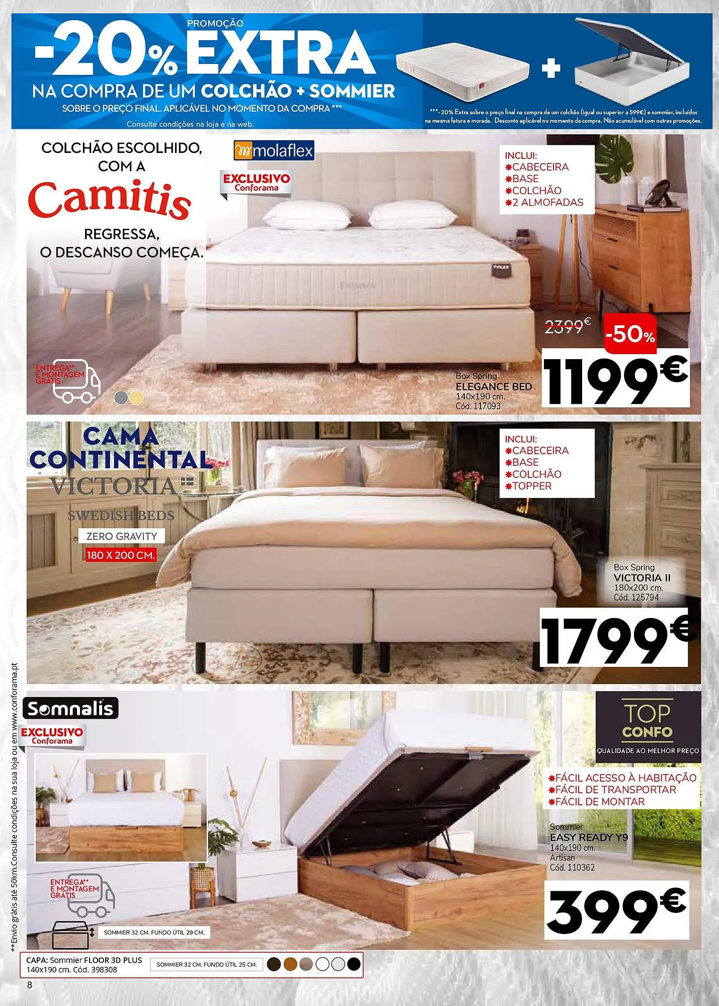 Folheto Folheto Conforama de 1 de maio até 29 de maio 2025 - Pagina 8