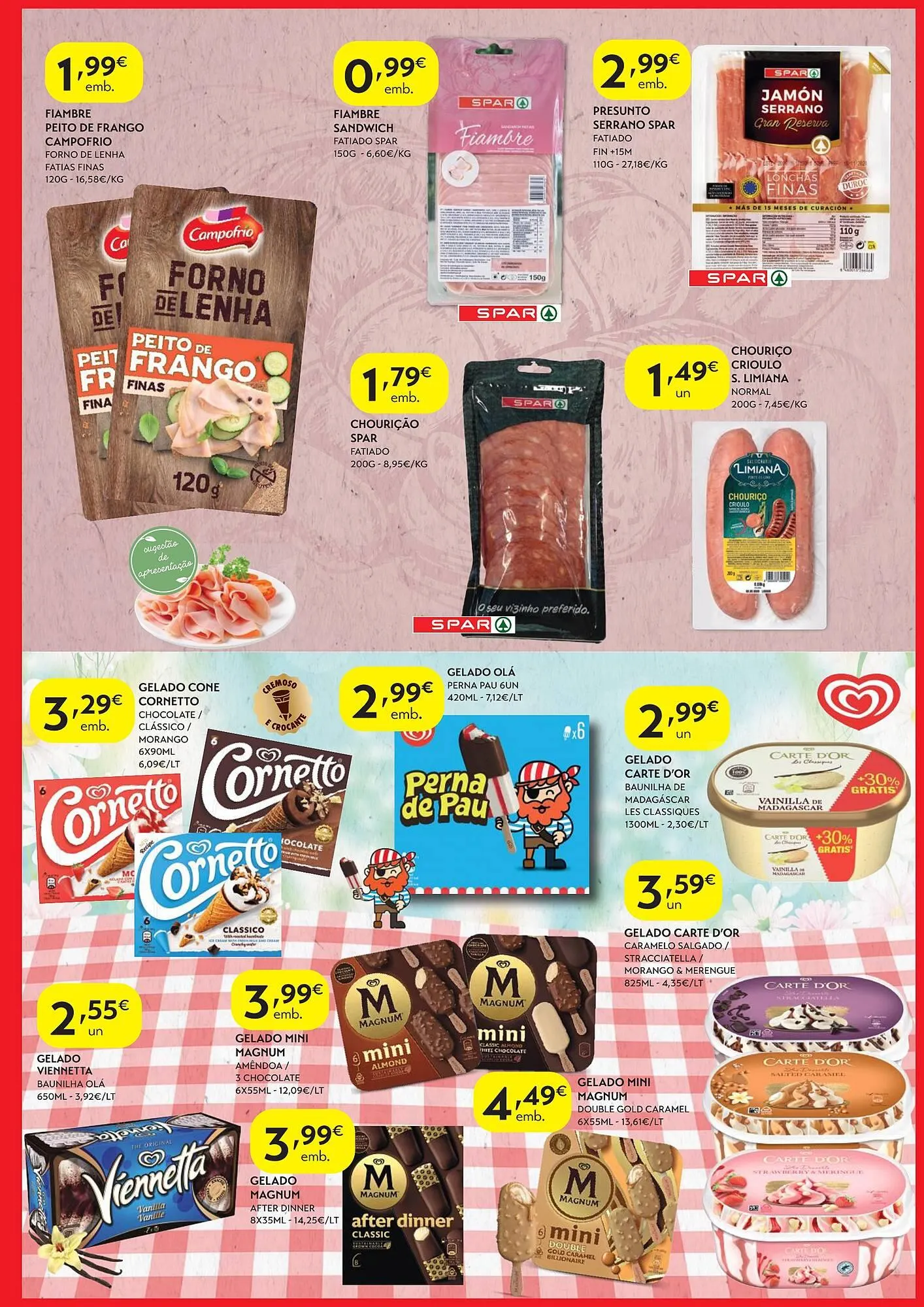 Folheto Folheto Spar de 5 de agosto até 17 de agosto 2025 - Pagina 3