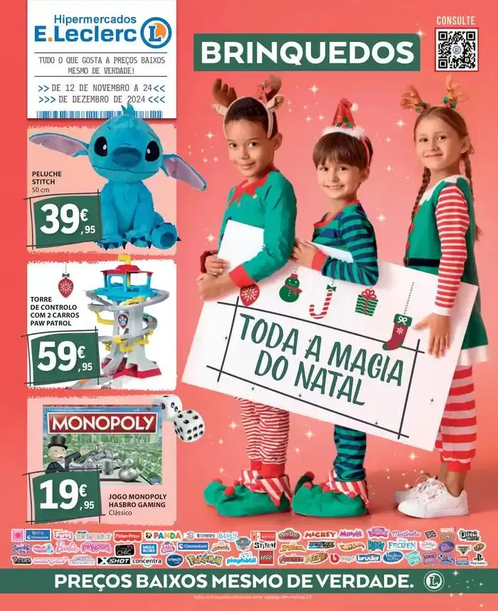 Folheto Folheto Especial Brinquedos de 12 de novembro até 24 de dezembro 2024 - Pagina 1