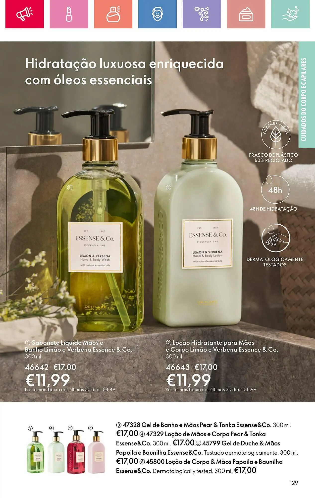 Folheto Folheto Oriflame de 2 de março até 22 de março 2025 - Pagina 129