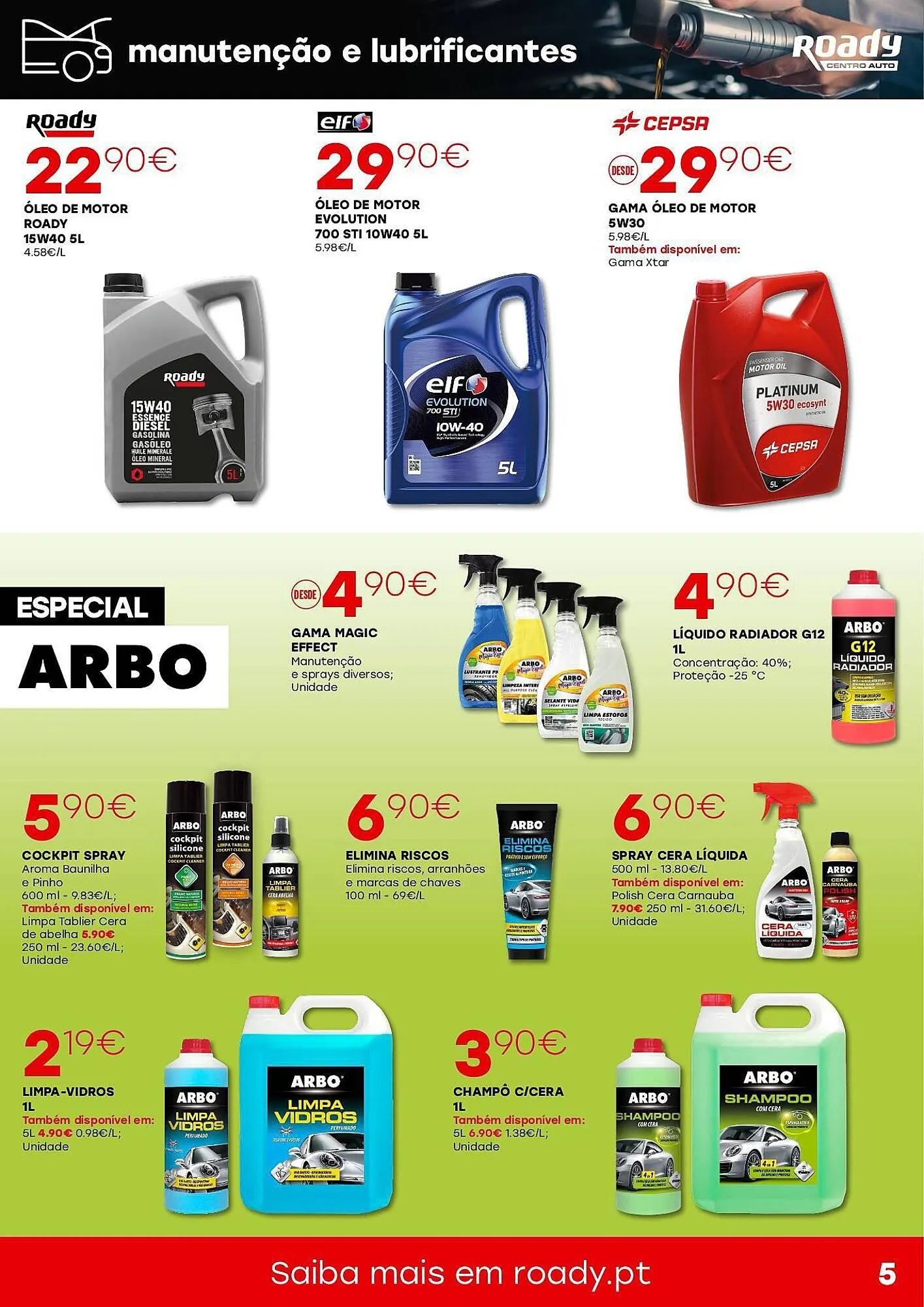 Folheto Folheto Roady de 27 de março até 27 de abril 2025 - Pagina 5