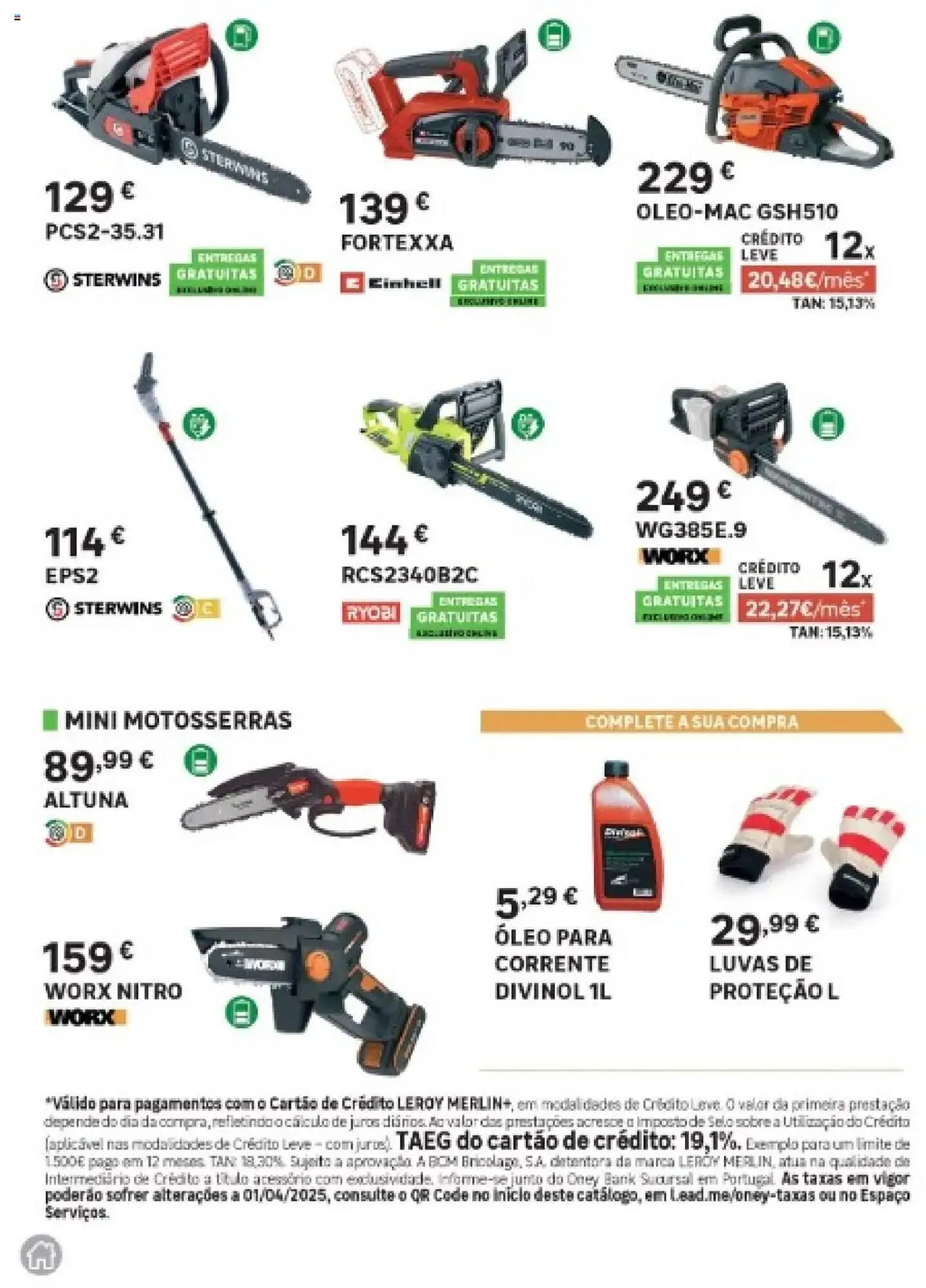 Folheto Folheto Leroy Merlin de 20 de março até 20 de maio 2025 - Pagina 95