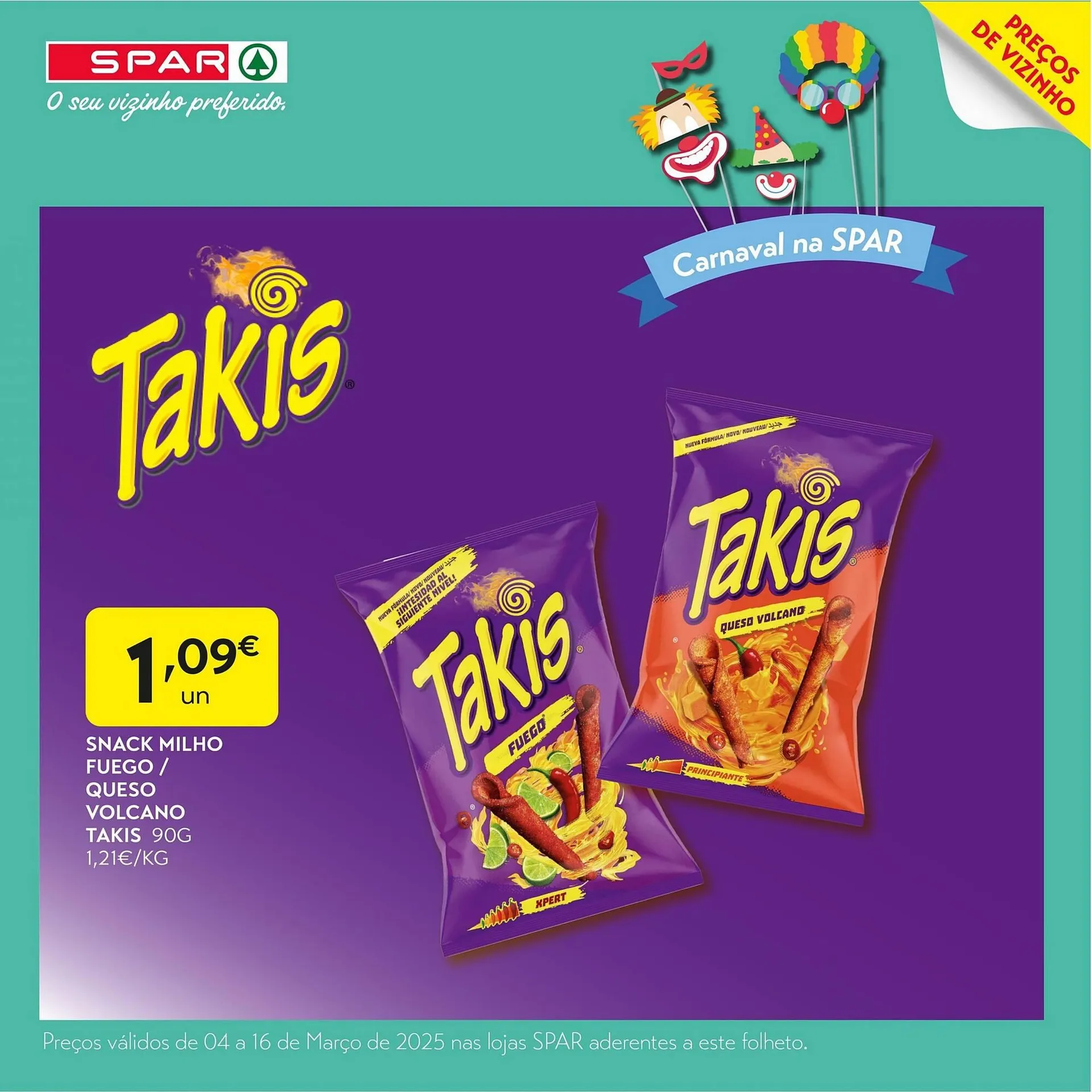 Folheto Folheto Spar de 4 de março até 16 de março 2025 - Pagina 1