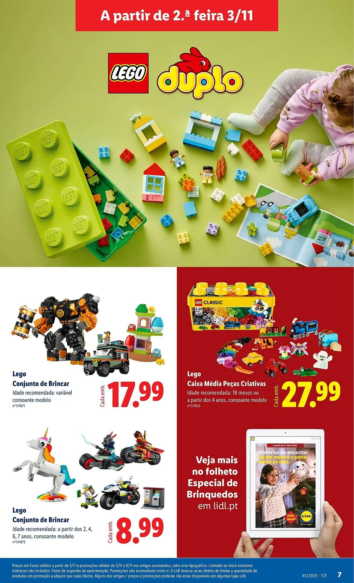 Folheto Folheto Lidl de 3 de novembro até 9 de novembro 2025 - Pagina 7