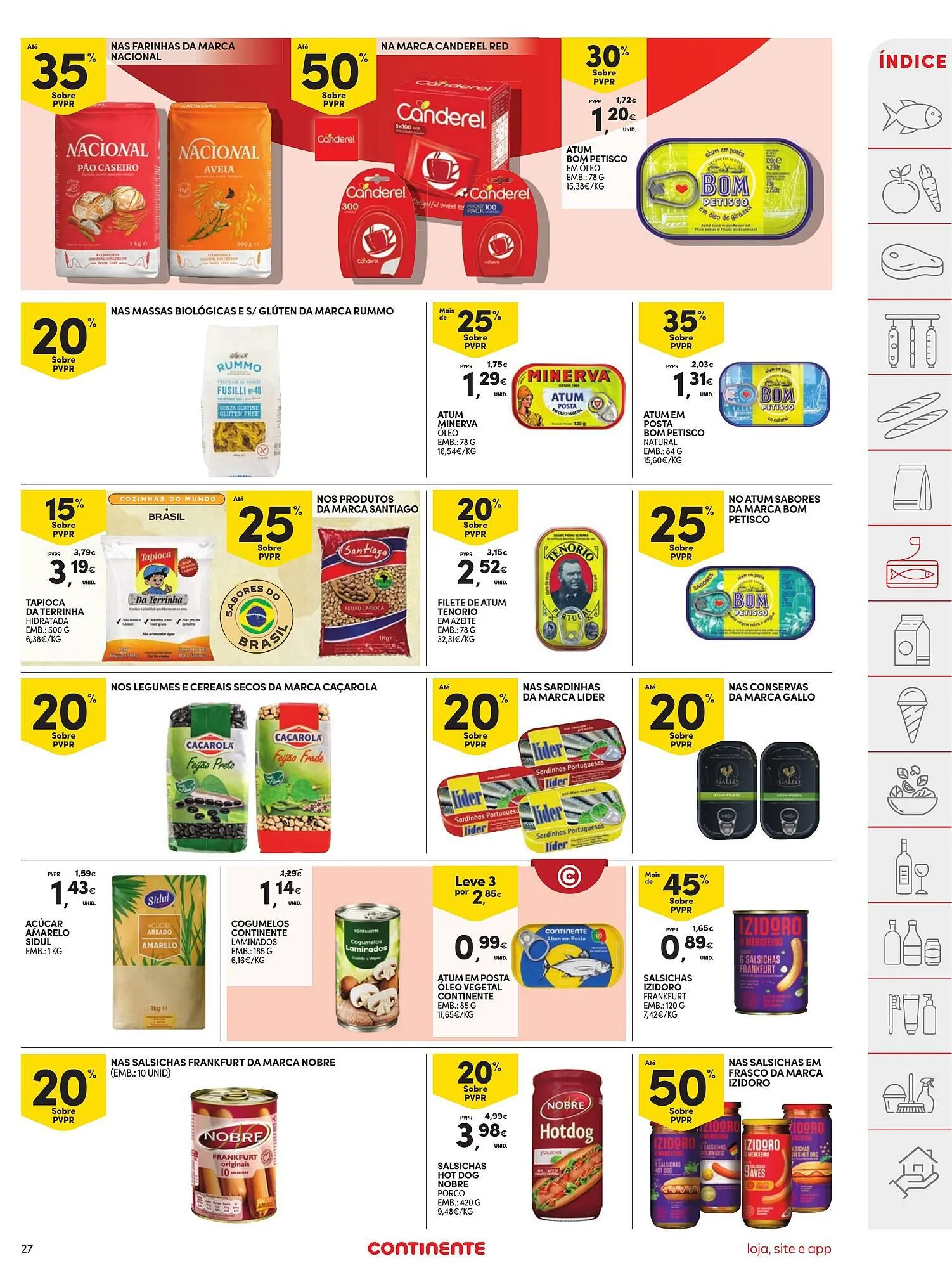 Folheto Folheto Continente de 3 de março até 9 de março 2026 - Pagina 27