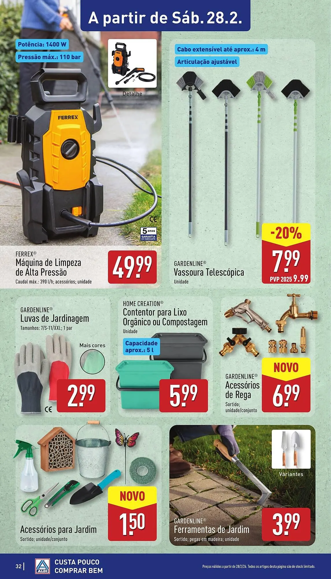 Folheto Folheto ALDI de 23 de fevereiro até 1 de março 2026 - Pagina 32