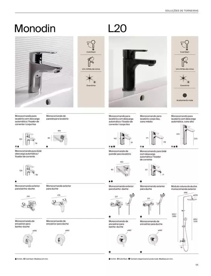Folheto SOLUÇÕES DE BANHO  de 6 de janeiro até 31 de dezembro 2025 - Pagina 113