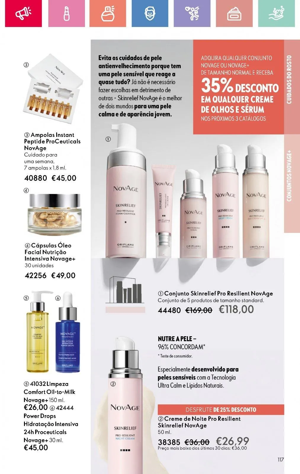 Folheto Folheto de Oriflame até 05.07.2025 de 18 de junho até 5 de julho 2025 - Pagina 117