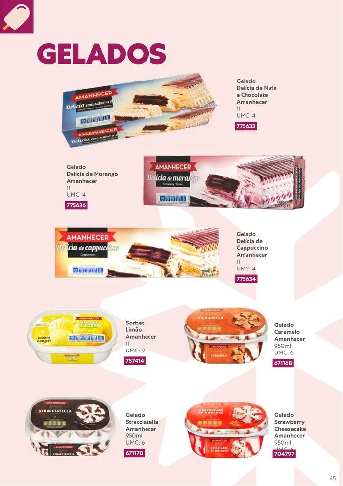 Folheto Recheio Congelados de 20 de agosto até 31 de dezembro 2024 - Pagina 45