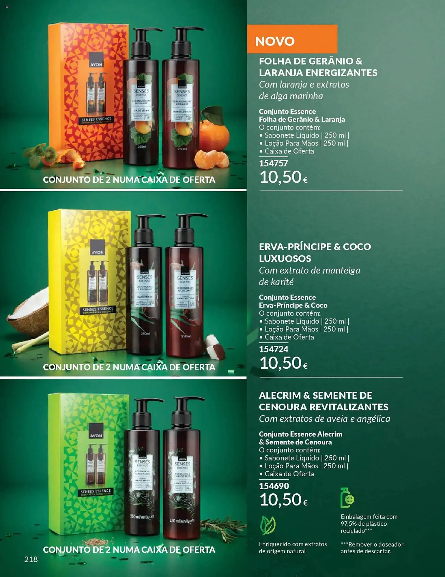 Folheto Catálogo Avon de 1 de novembro até 1 de dezembro 2025 - Pagina 218