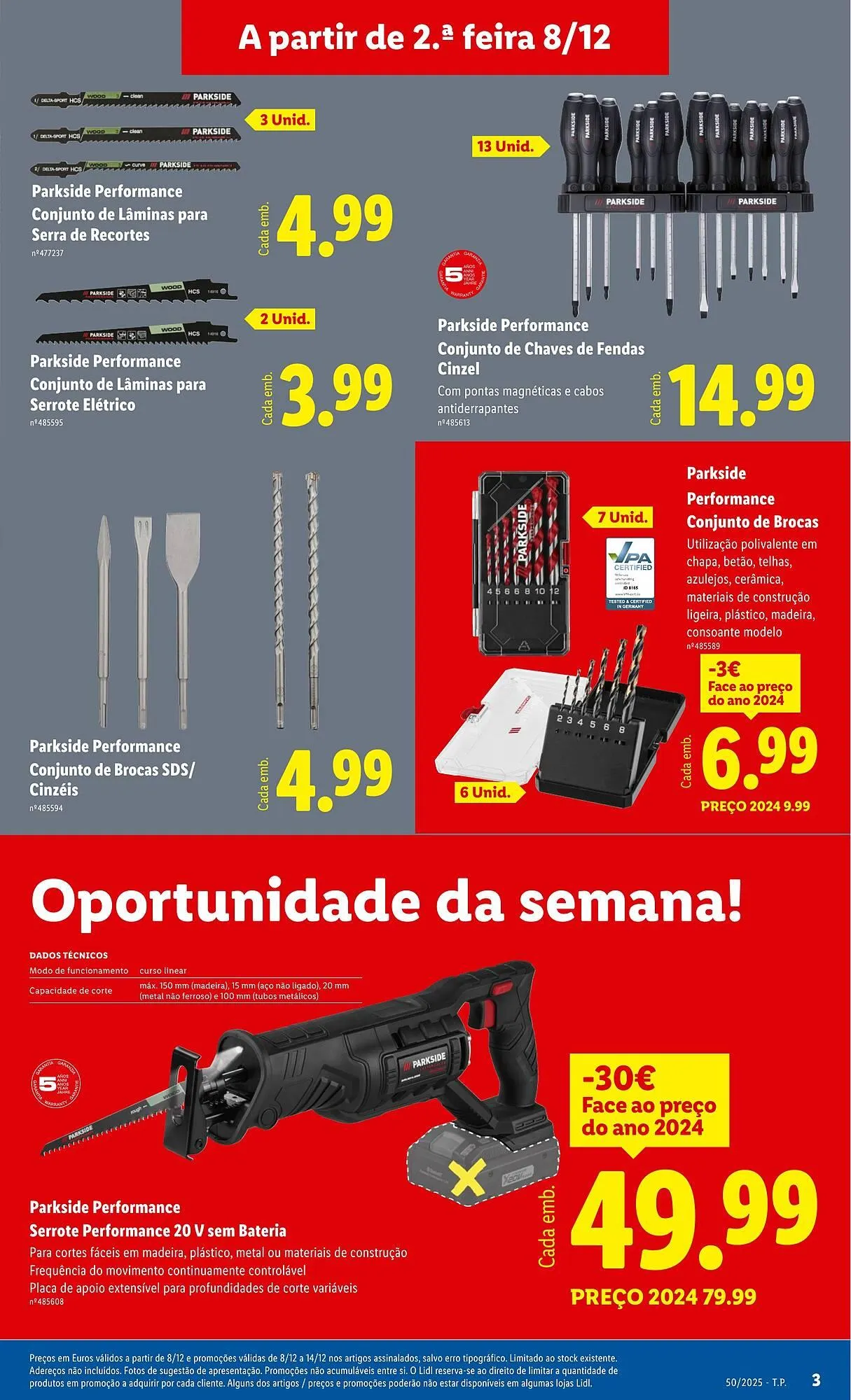 Folheto Folheto Lidl de 8 de dezembro até 14 de dezembro 2025 - Pagina 3