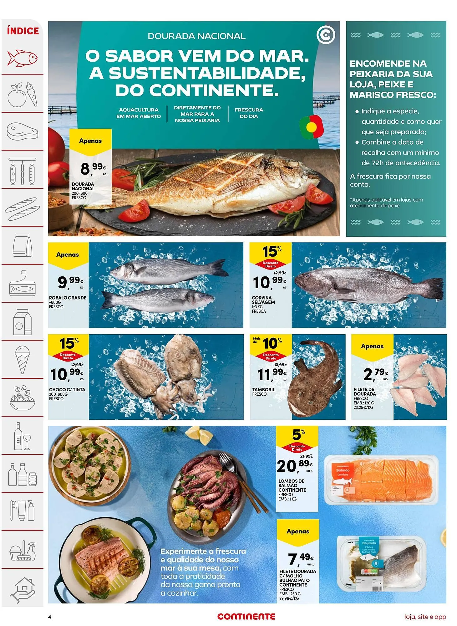 Folheto Folheto Continente de 10 de março até 16 de março 2026 - Pagina 4