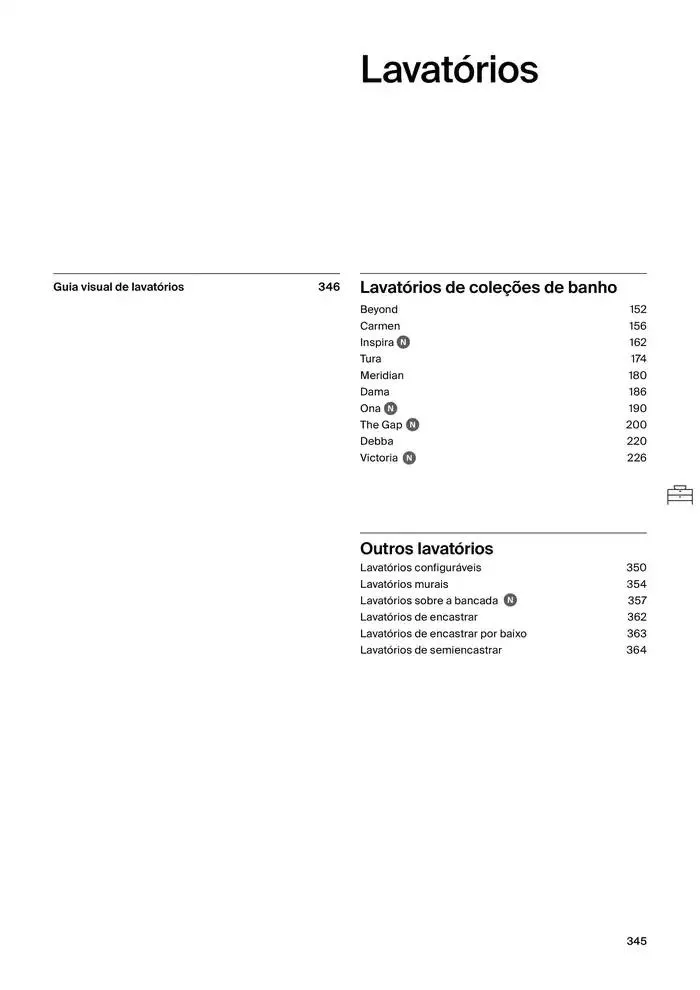 Folheto Soluções de Banho  de 6 de janeiro até 31 de dezembro 2025 - Pagina 347