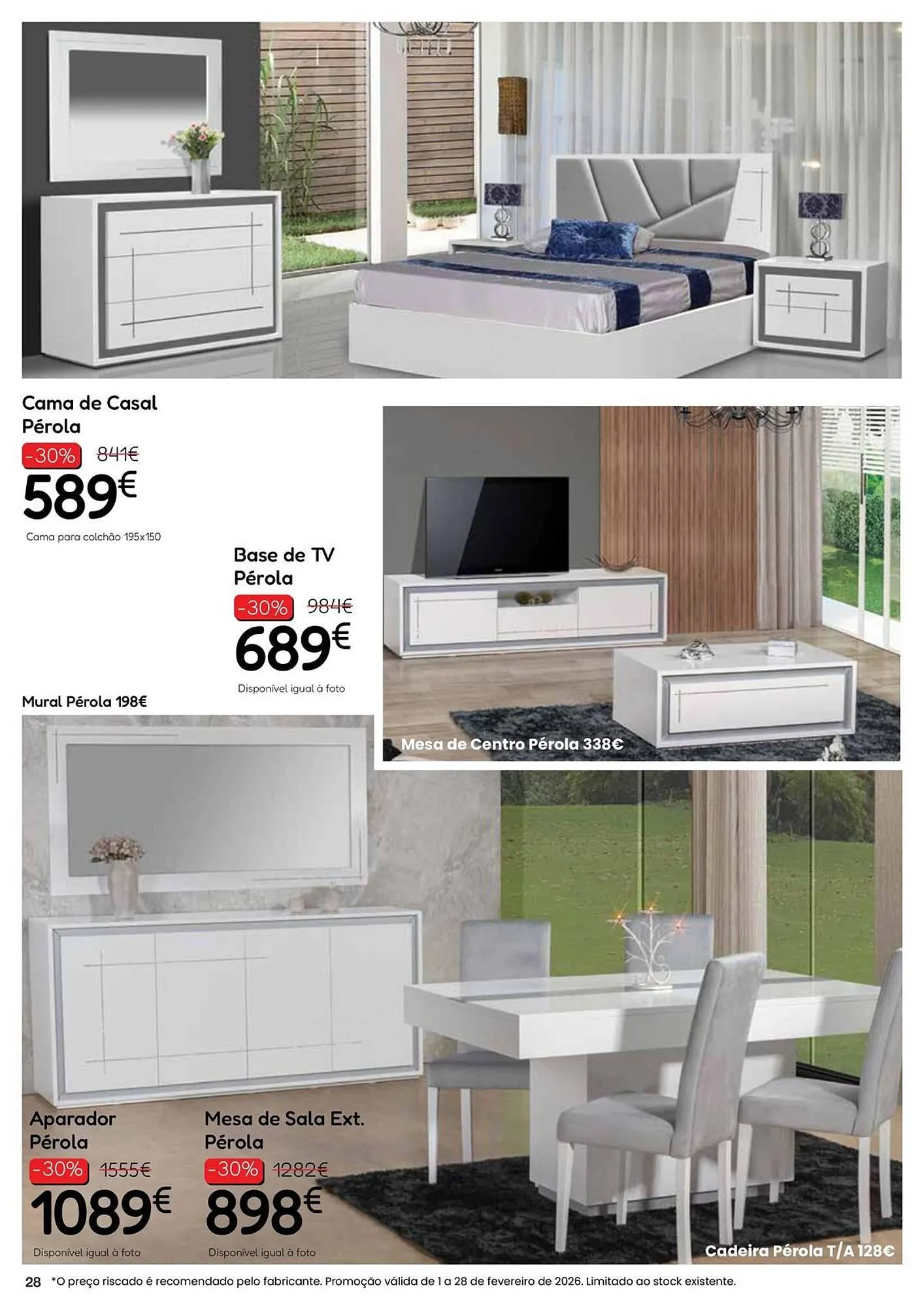 Folheto Folheto Hiper Centro do Móvel de 2 de fevereiro até 28 de fevereiro 2026 - Pagina 28