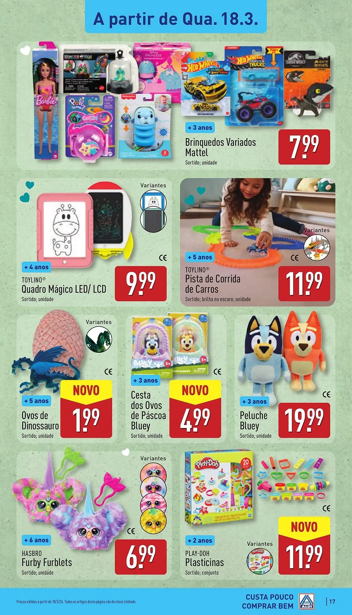 Folheto Folheto ALDI de 16 de março até 22 de março 2026 - Pagina 17