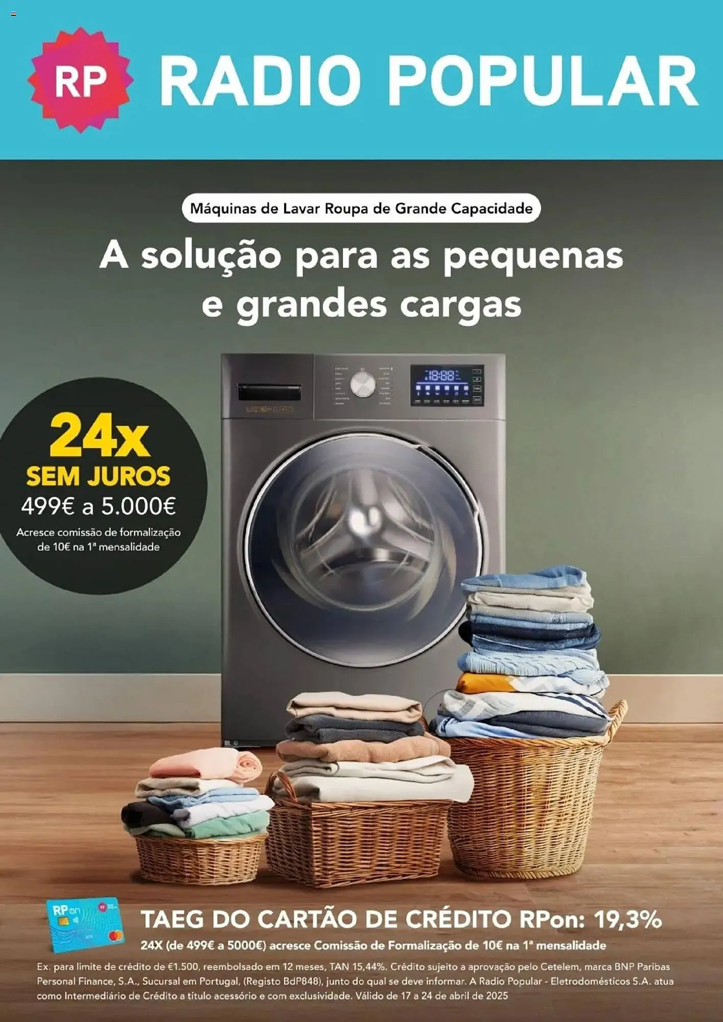 Folheto Folheto Radio Popular de 17 de abril até 24 de abril 2025 - Pagina 1