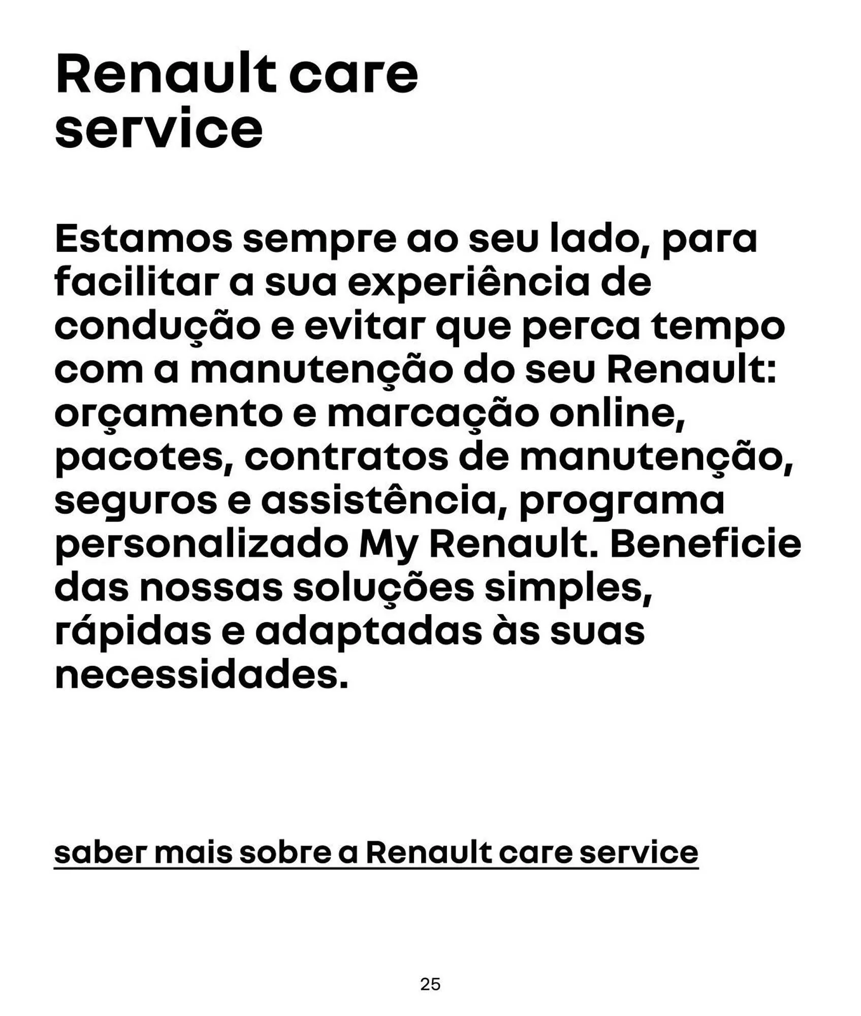 Folheto Folheto Renault de 19 de fevereiro até 31 de dezembro 2025 - Pagina 25