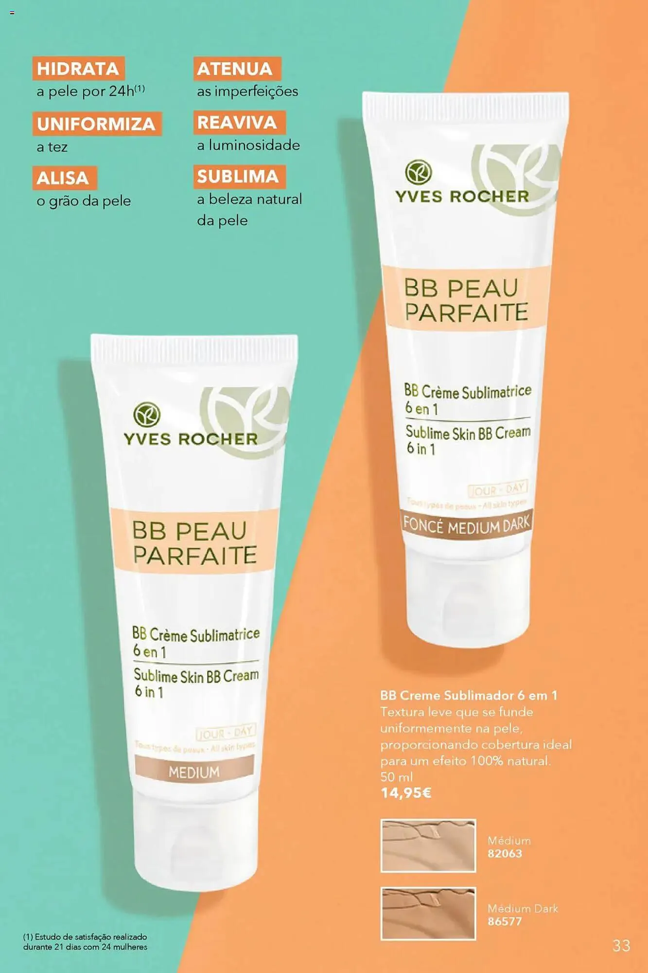 Folheto Folheto Yves Rocher de 16 de abril até 13 de maio 2025 - Pagina 33