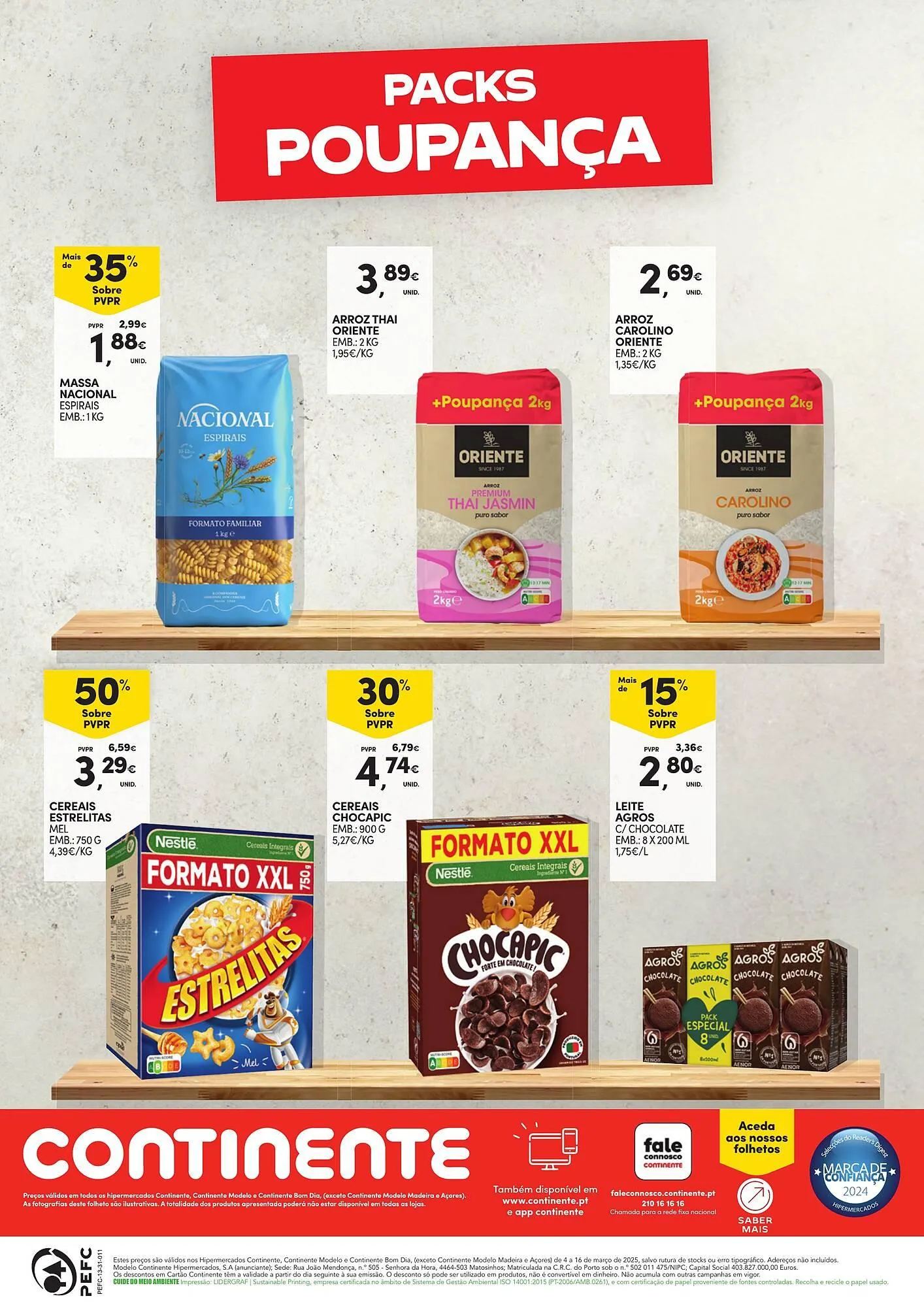Folheto Folheto Continente de 4 de março até 16 de março 2025 - Pagina 16