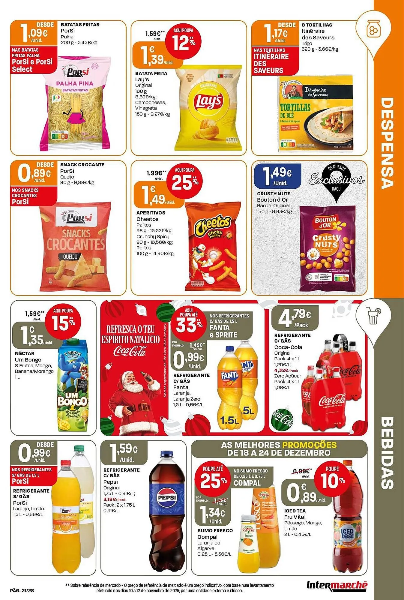 Folheto Folheto Intermarché de 18 de dezembro até 24 de dezembro 2025 - Pagina 21