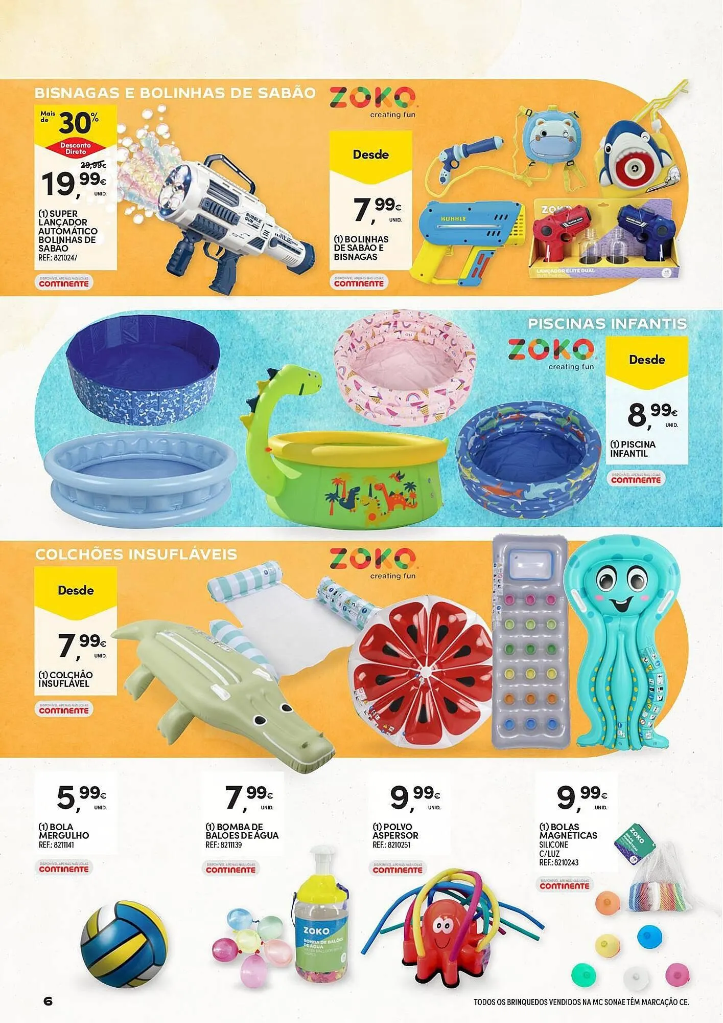 Folheto Folheto Continente de 24 de junho até 10 de agosto 2025 - Pagina 6