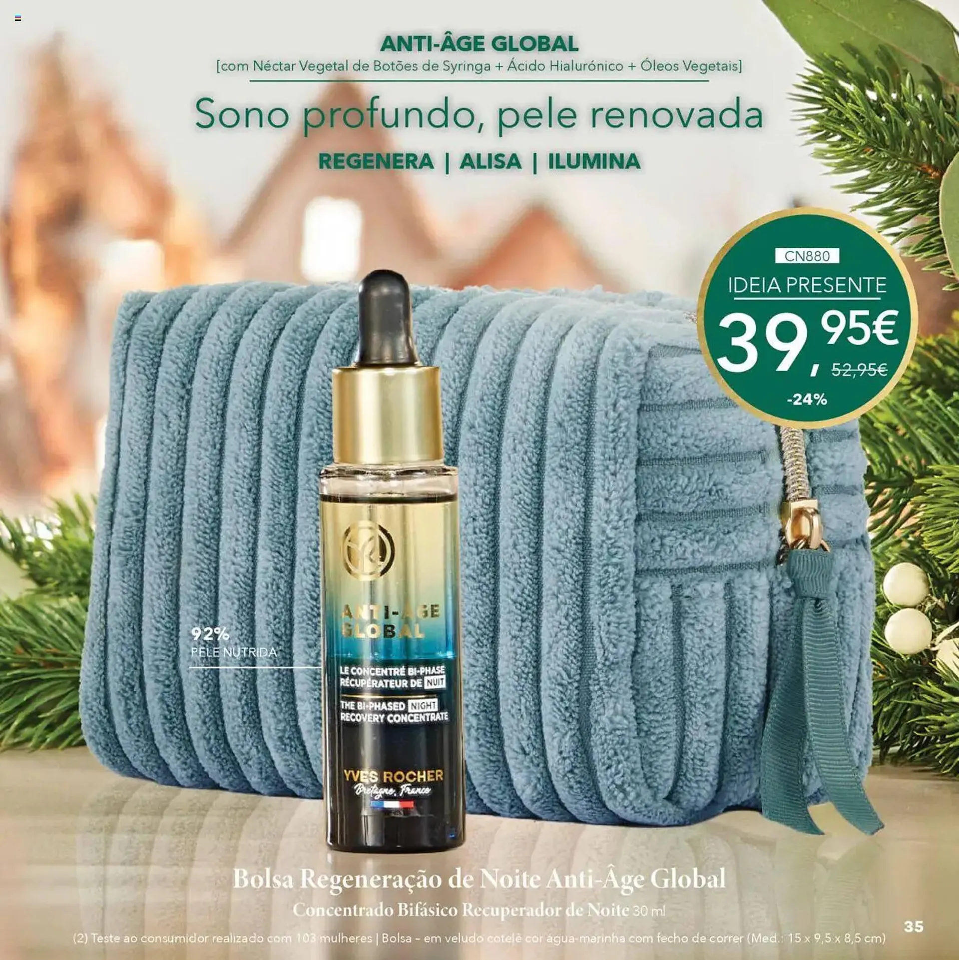 Folheto Catálogo Yves Rocher de 17 de outubro até 24 de dezembro 2025 - Pagina 35