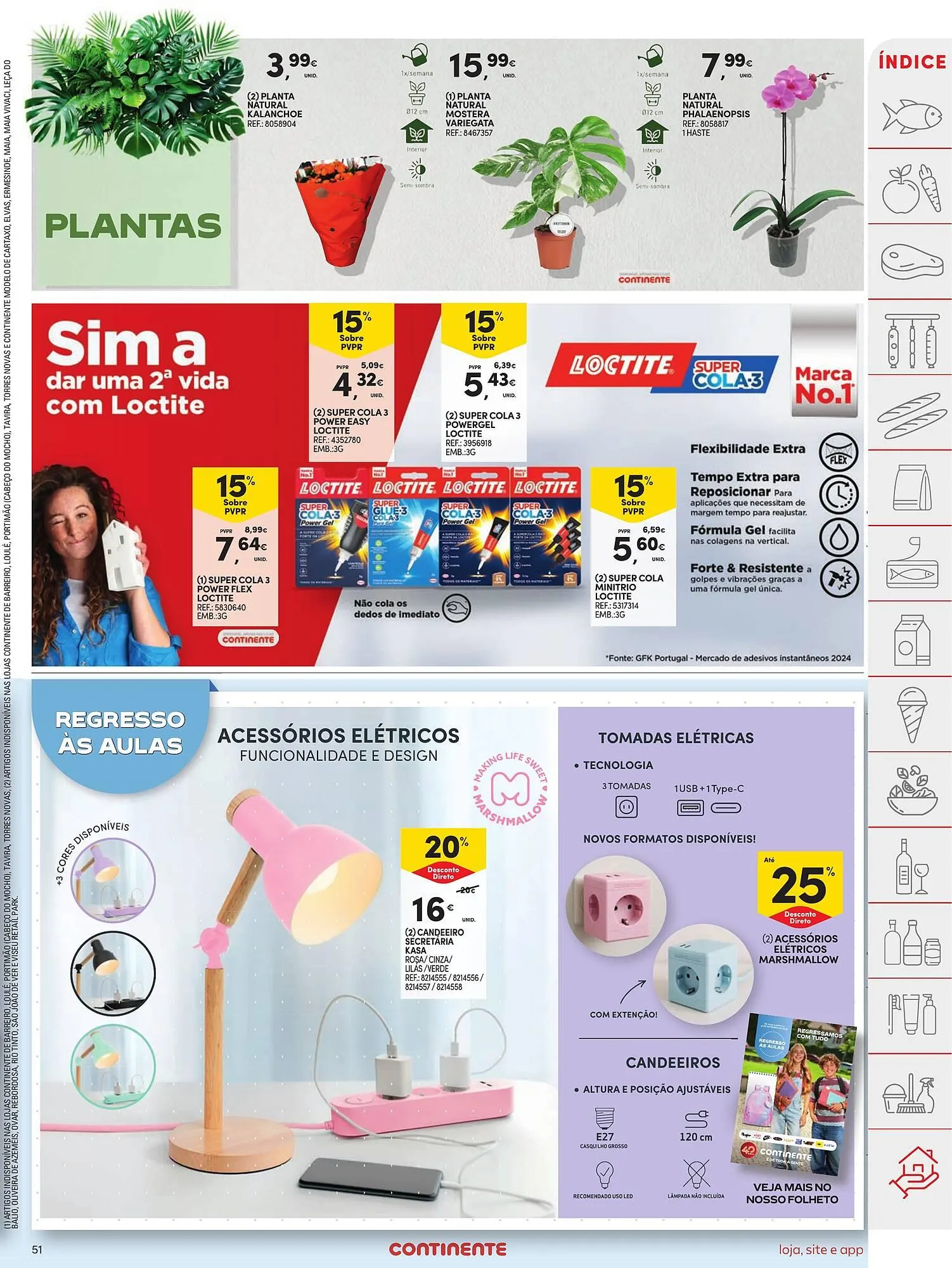 Folheto folheto Continente de 2 de setembro até 8 de setembro 2025 - Pagina 51