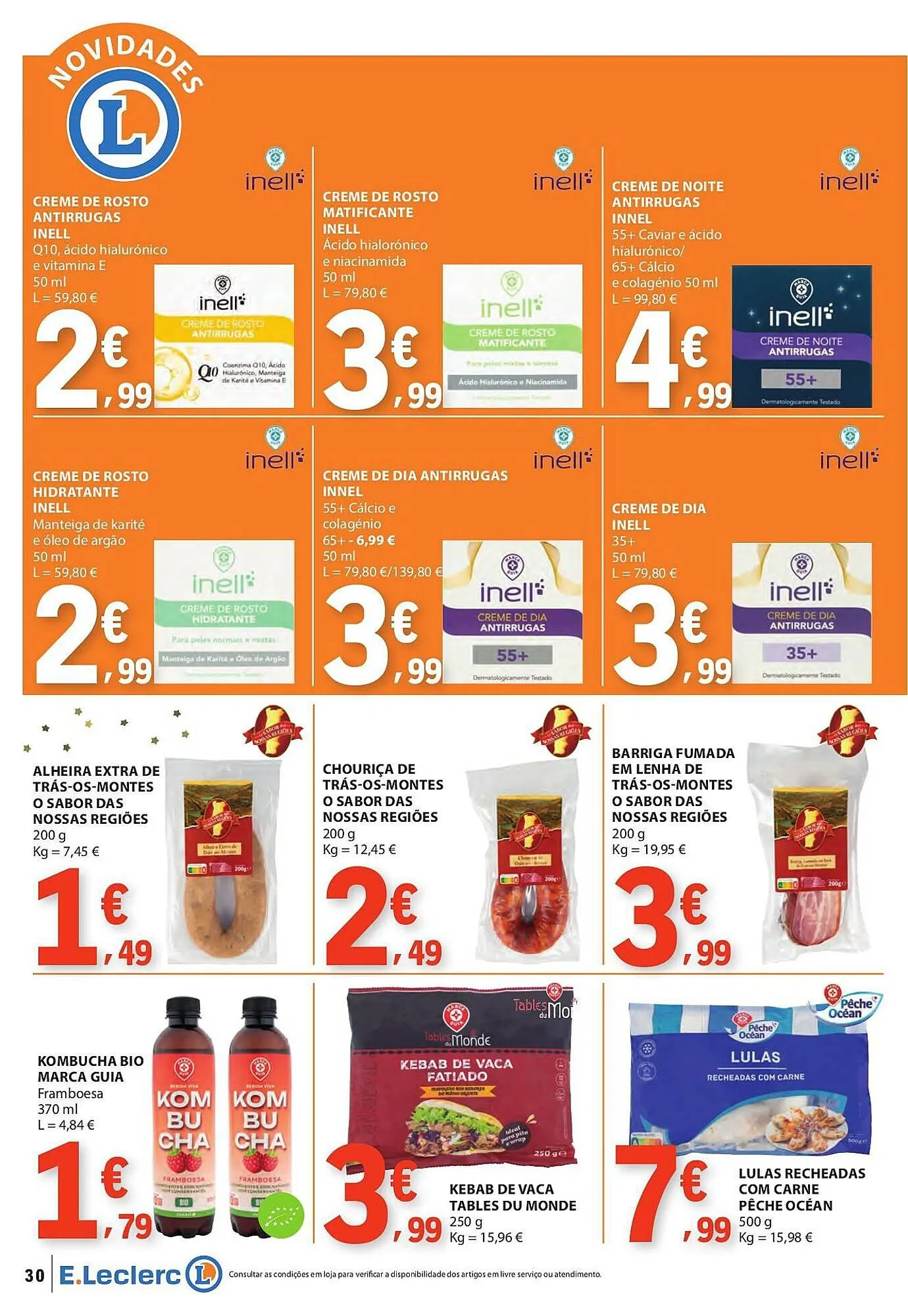 Folheto Folheto E.Leclerc de 18 de dezembro até 24 de dezembro 2025 - Pagina 30