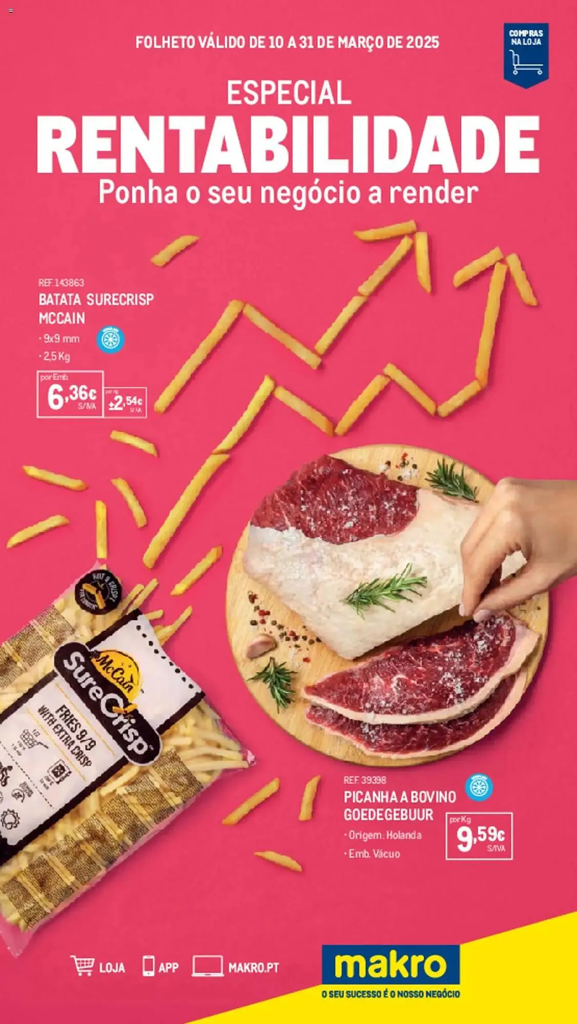 Folheto Folheto Makro de 10 de março até 31 de março 2025 - Pagina 1