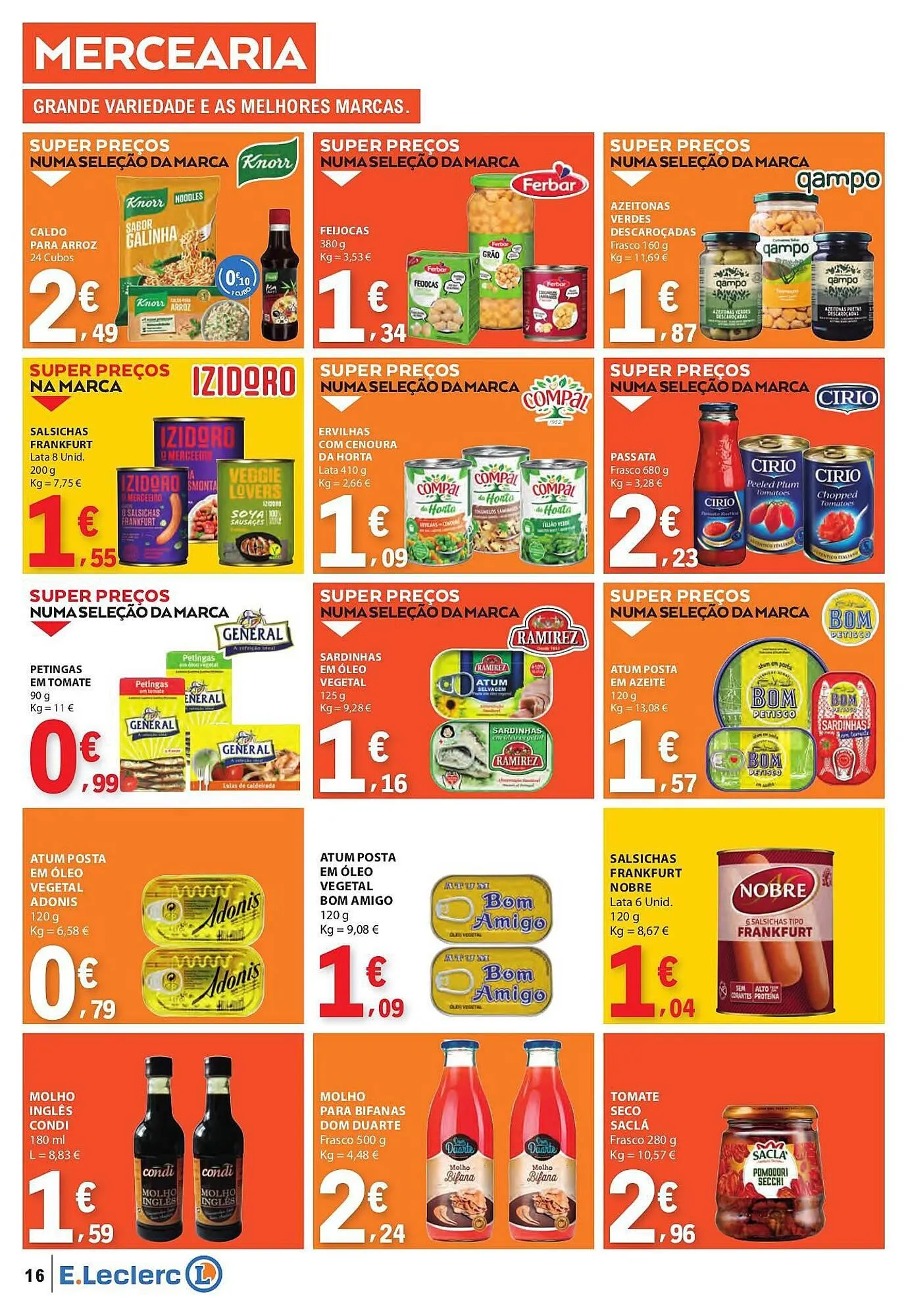 Folheto Folheto E.Leclerc de 29 de janeiro até 4 de fevereiro 2026 - Pagina 16