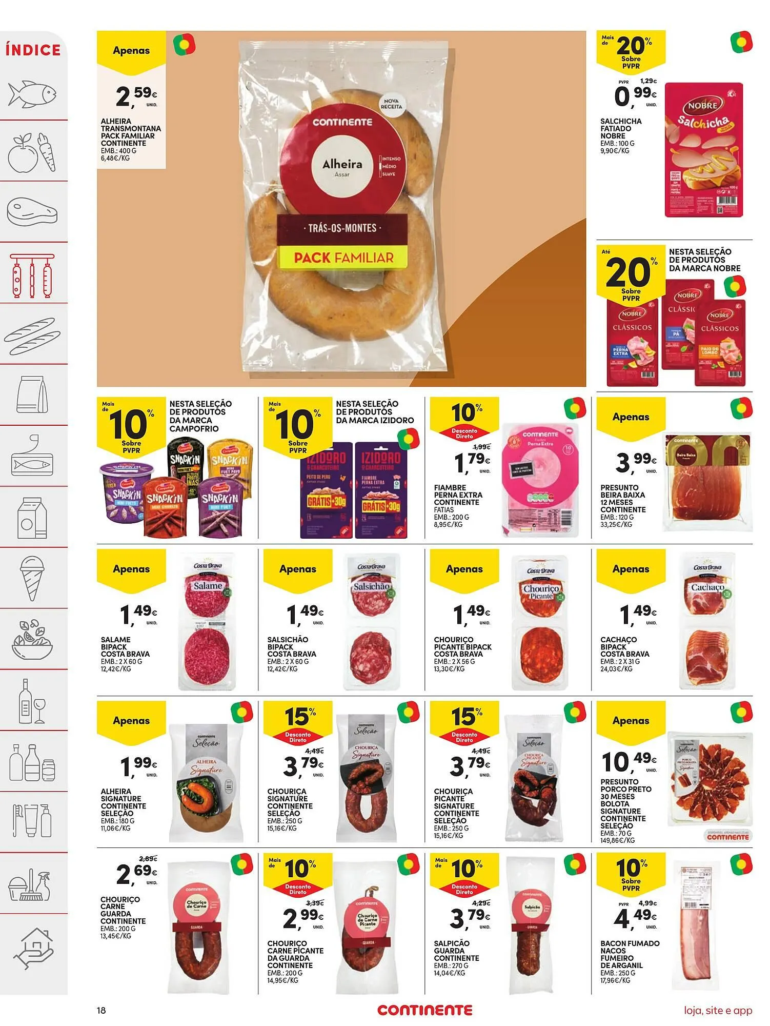 Folheto Folheto Continente de 31 de março até 6 de abril 2026 - Pagina 18