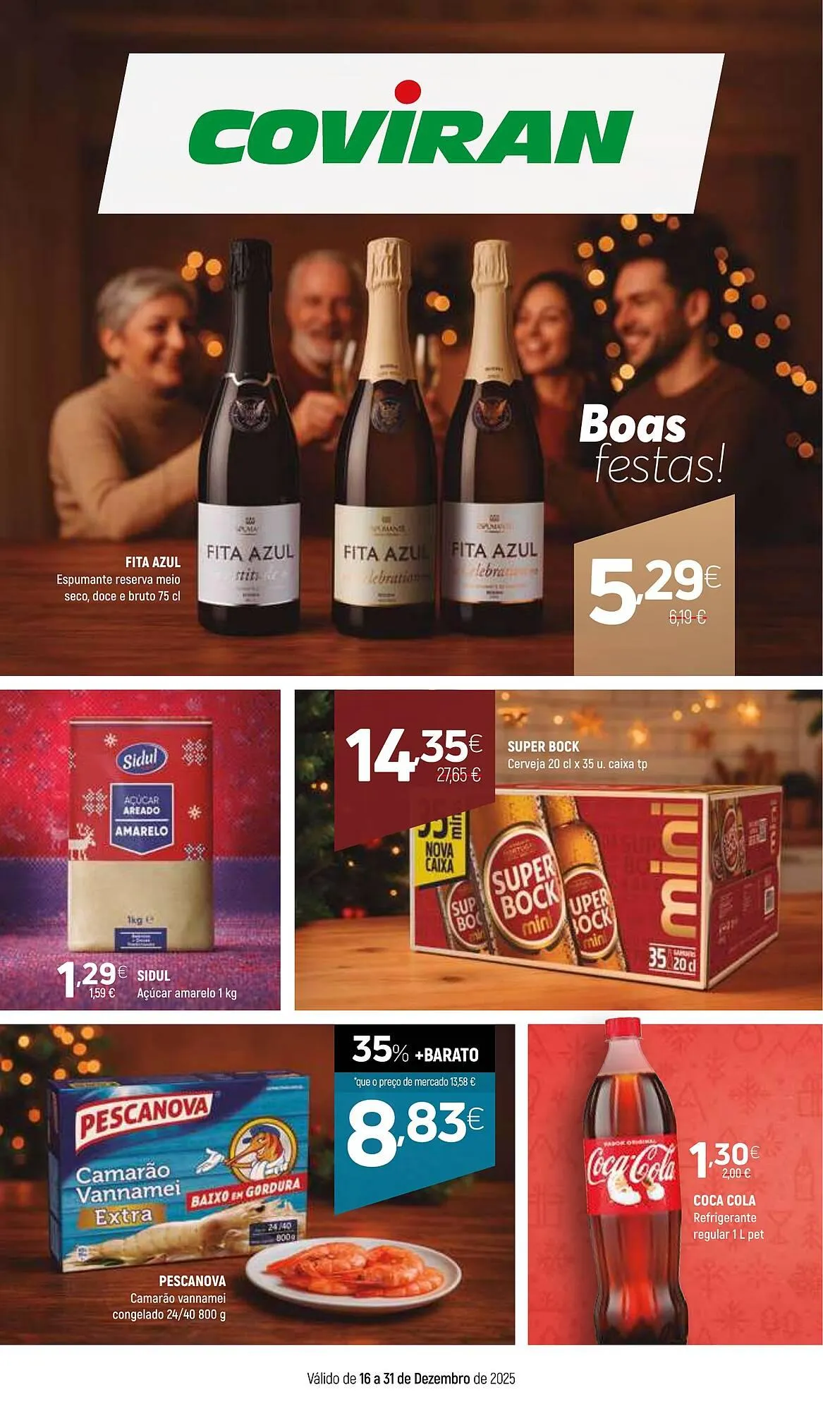 Folheto Folheto Coviran de 16 de dezembro até 31 de dezembro 2025 - Pagina 1