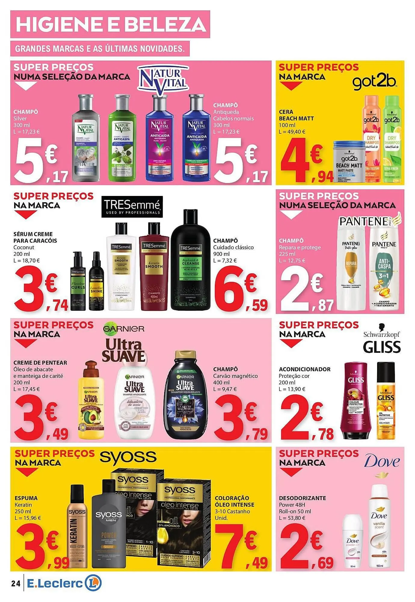 Folheto Folheto E.Leclerc de 26 de fevereiro até 4 de março 2026 - Pagina 24