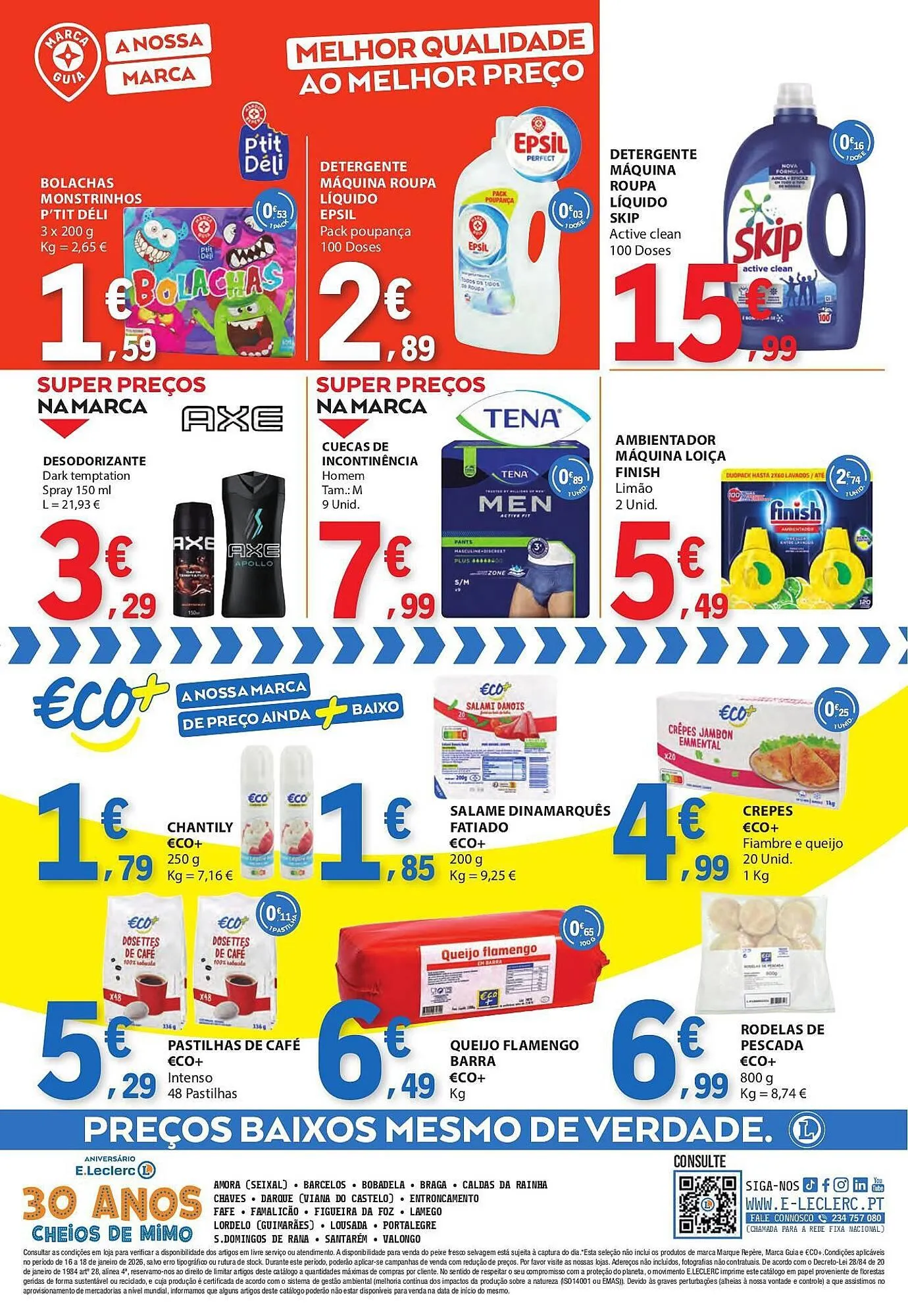 Folheto Folheto E.Leclerc de 16 de janeiro até 18 de janeiro 2026 - Pagina 4