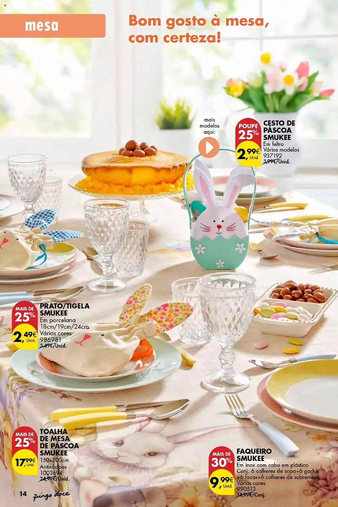 Folheto Folheto Pingo Doce de 3 de março até 7 de abril 2026 - Pagina 14