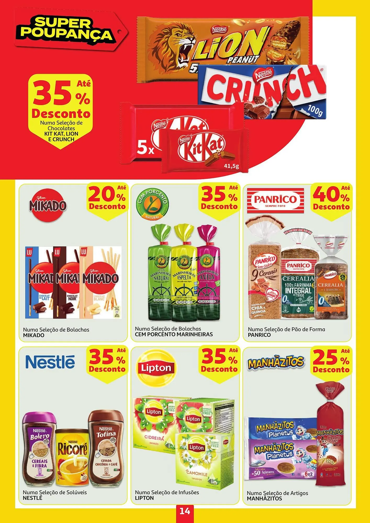 Folheto Folheto Minipreço de 1 de maio até 7 de maio 2025 - Pagina 14