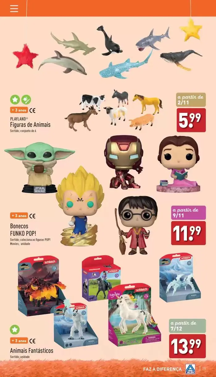Folheto Folheto Aldi ! de 26 de outubro até 17 de dezembro 2024 - Pagina 29