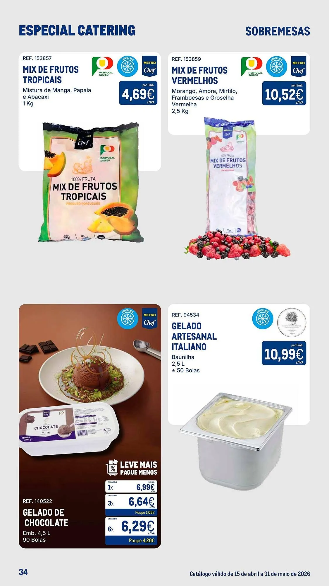 Folheto Catálogo Makro de 16 de abril até 31 de maio 2026 - Pagina 34