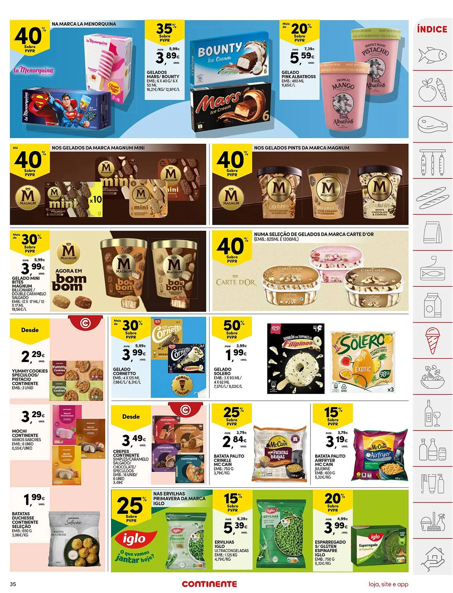 Folheto Folheto Continente de 7 de abril até 13 de abril 2026 - Pagina 35