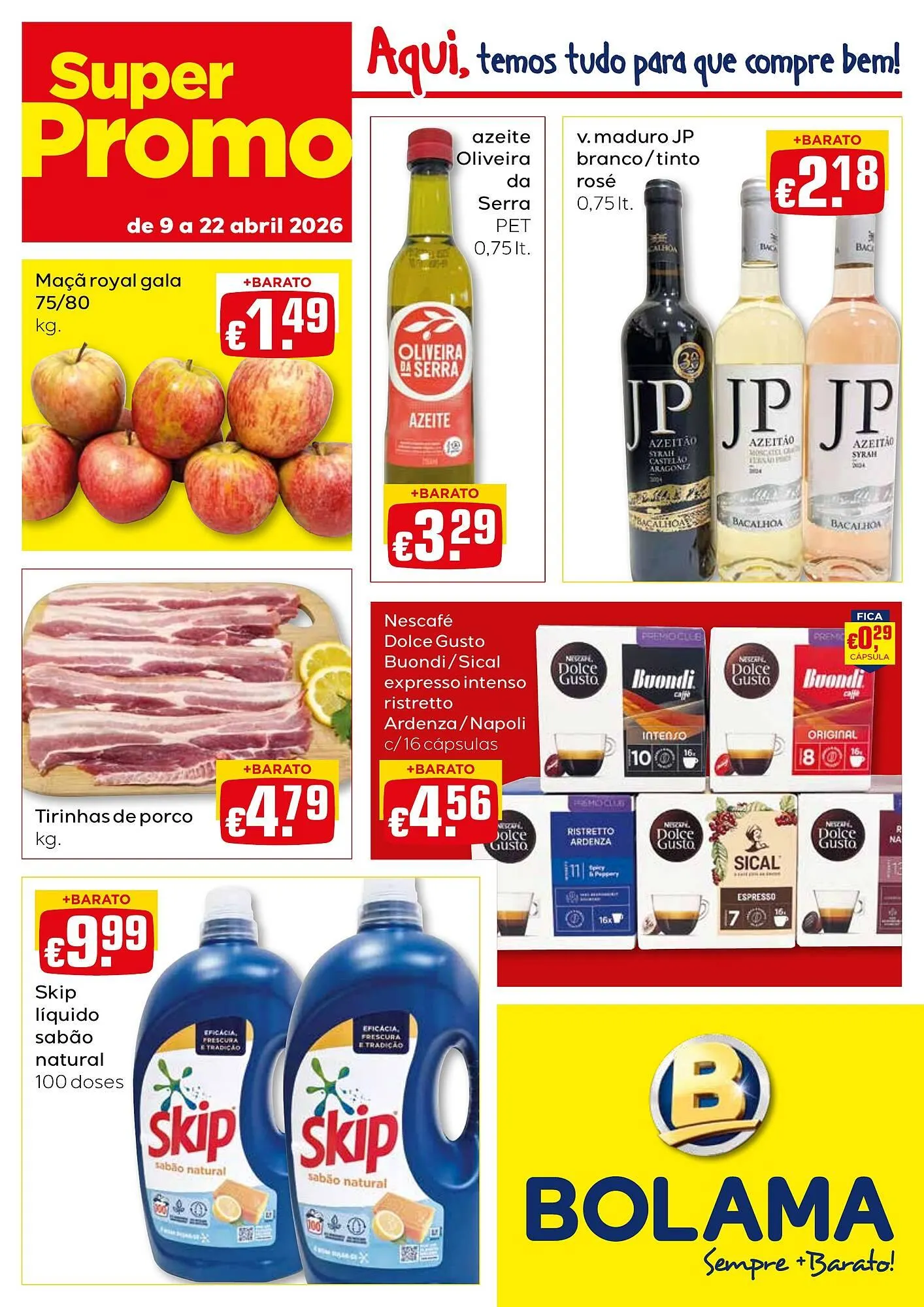 Folheto Folheto Bolama de 9 de abril até 22 de abril 2026 - Pagina 1