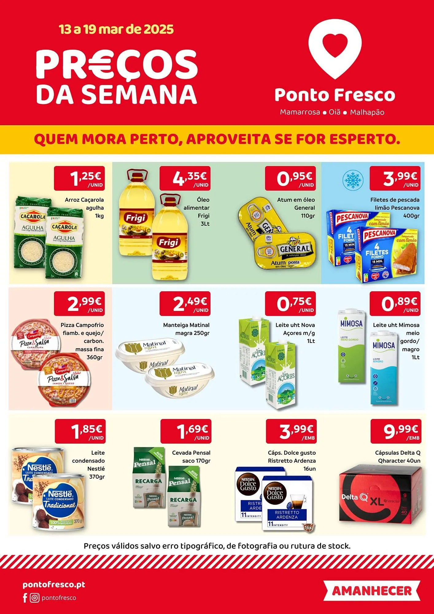 Folheto Folheto Ponto Fresco de 13 de março até 19 de março 2025 - Pagina 1