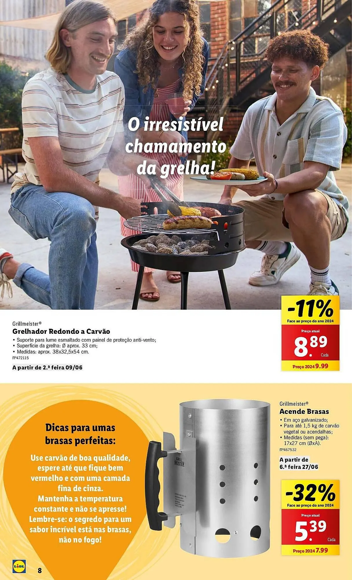 Folheto Folheto Lidl de 2 de junho até 14 de julho 2025 - Pagina 8