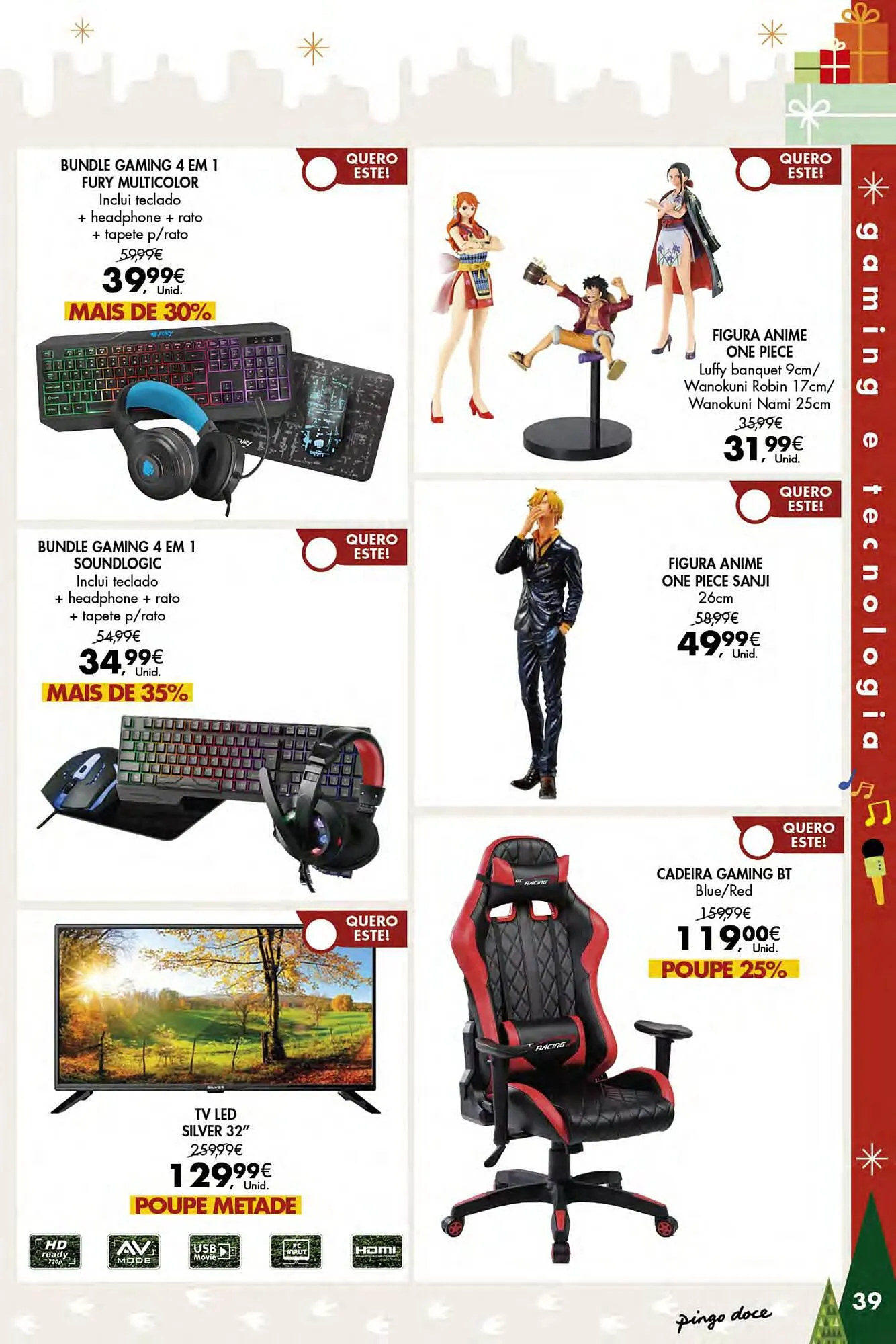 Folheto Folheto Pingo Doce de 16 de novembro até 24 de dezembro 2023 - Pagina 39
