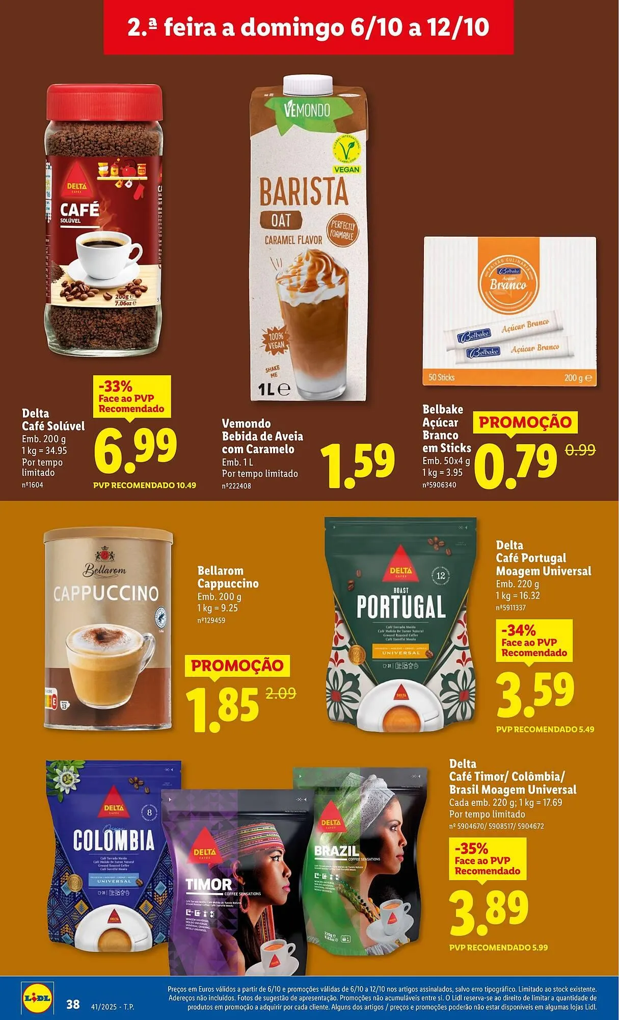 Folheto Folheto Lidl de 6 de outubro até 12 de outubro 2025 - Pagina 38
