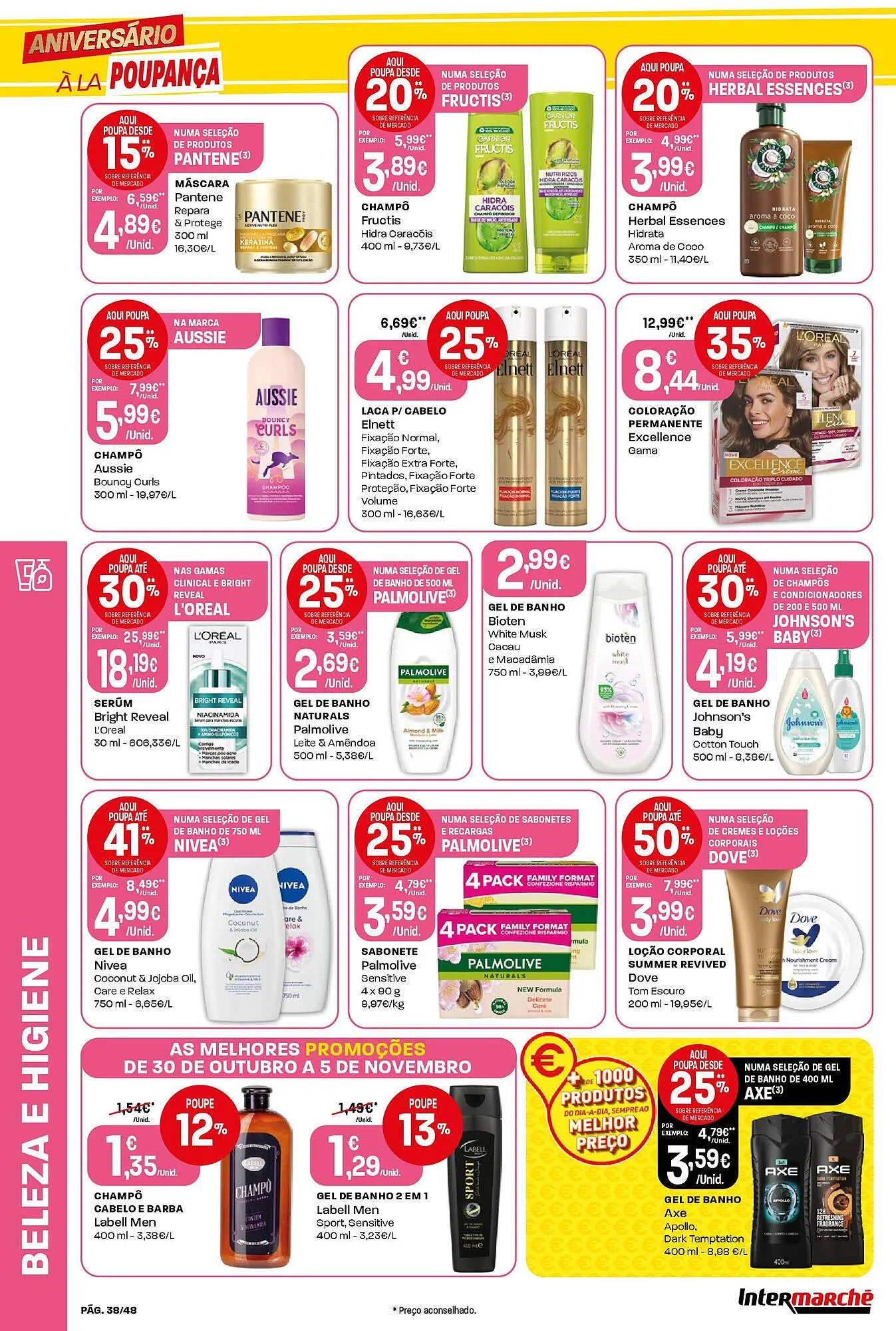 Folheto Folheto Intermarché de 30 de outubro até 5 de novembro 2025 - Pagina 38