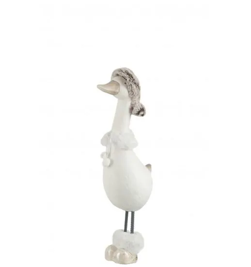 FIGURA PATO BRANCO/CINZA S 16*13*50 - 75811
