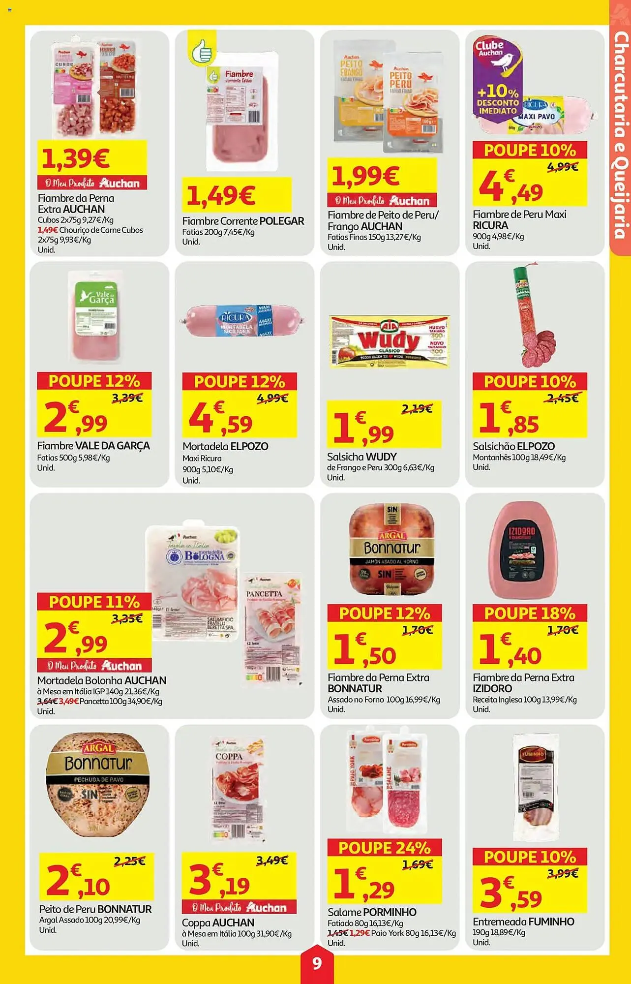 Folheto Folheto Auchan de 9 de abril até 16 de abril 2026 - Pagina 9
