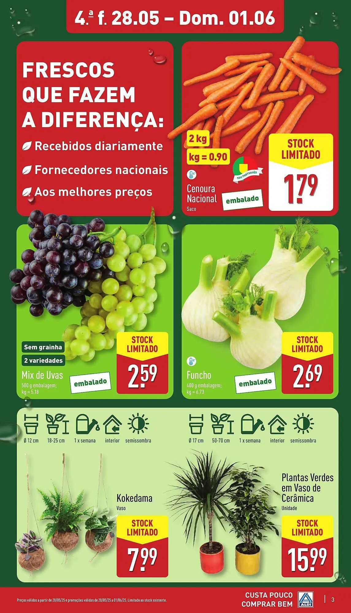 Folheto Folheto ALDI de 28 de maio até 1 de junho 2025 - Pagina 3