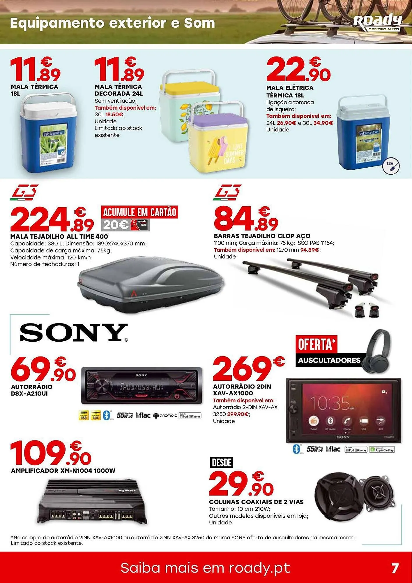 Folheto Folheto Roady de 4 de julho até 28 de julho 2024 - Pagina 7