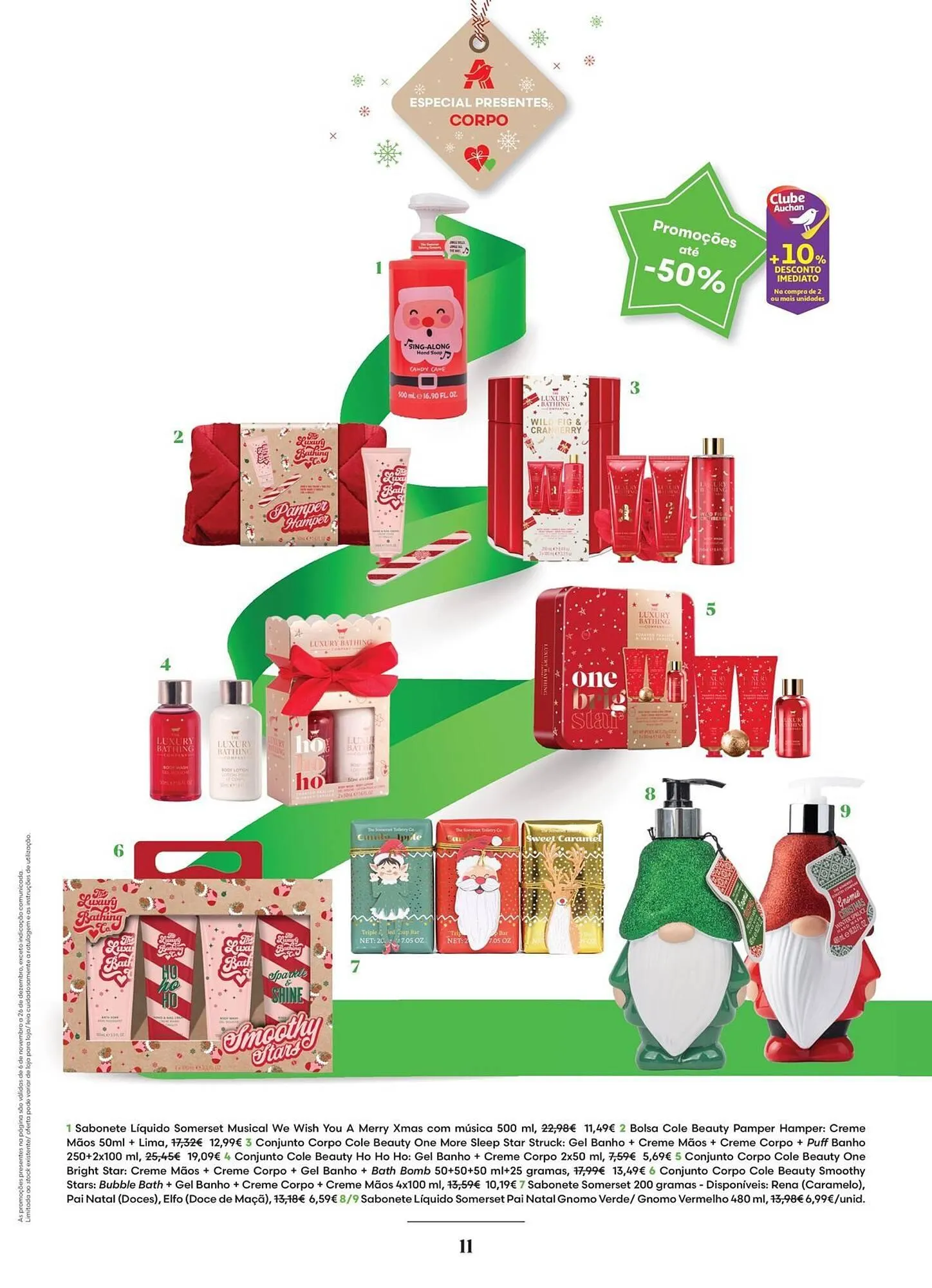 Folheto Folheto Auchan de 6 de novembro até 26 de dezembro 2025 - Pagina 11